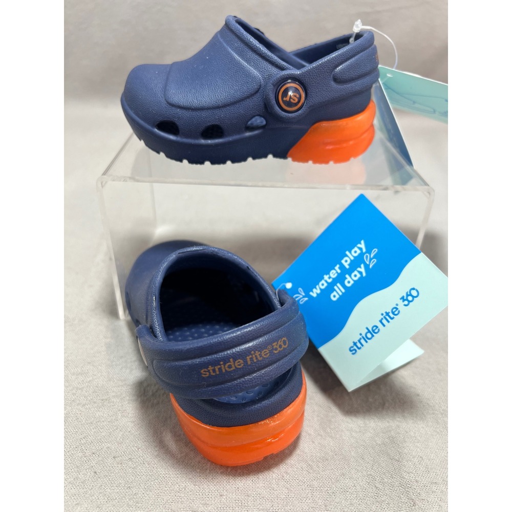 Stride Rite Lighted Bray Clogs Navy Orange Detroit Tigers Chicago Bears 3M